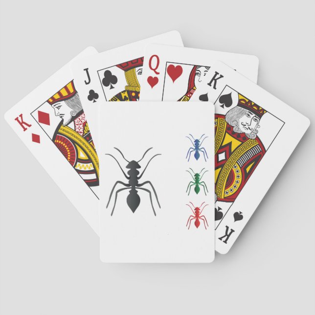 Ants Playing Cards (Back)