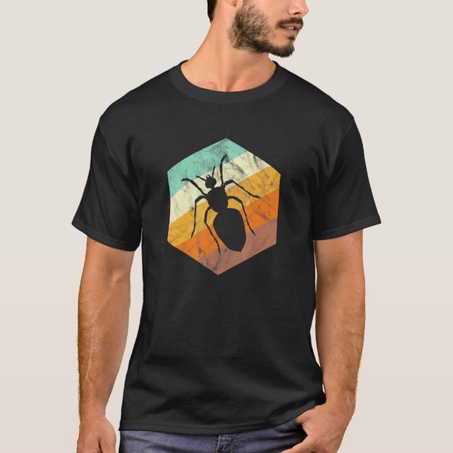 Ants Retro Vintage T-Shirt (Front)