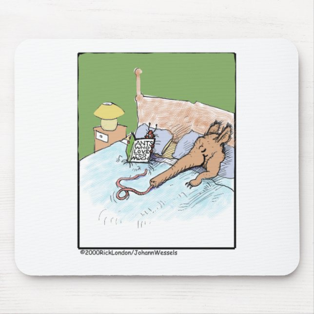 Ants Who Love 2 Much Funny Gifts & Collectibles Mouse Mat (Front)