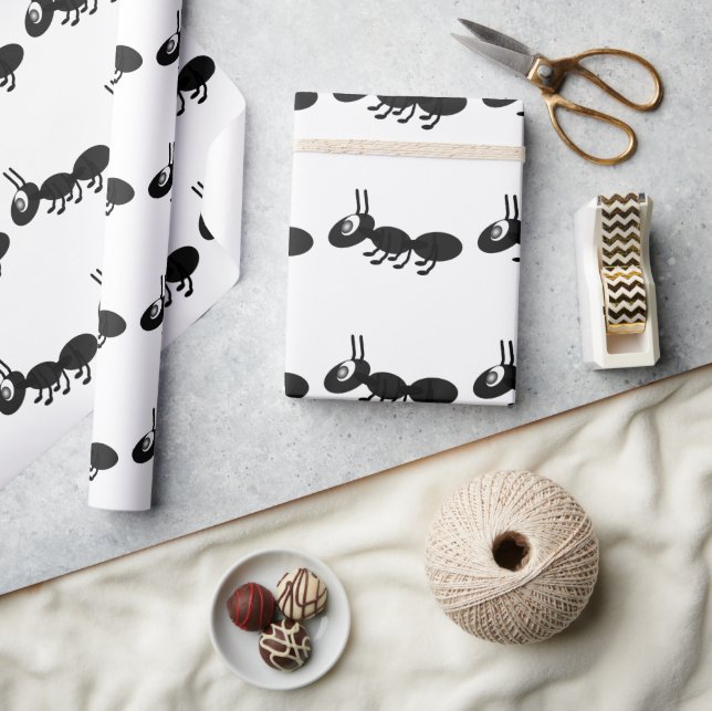 Ants Wrapping Paper (Crafts)