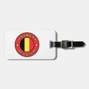 Antwerp Belgium Luggage Tag