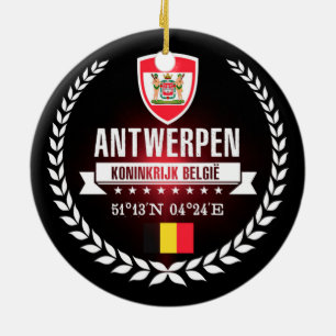 Antwerp Ceramic Tree Decoration
