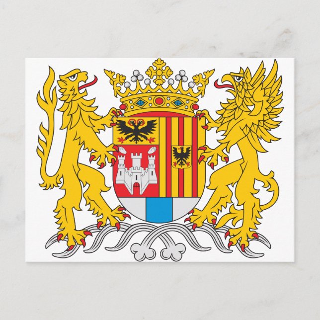 Antwerp Coat Of Arms Postcard (Front)