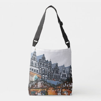 Antwerp Stadtsilhouette stylish and durable Crossbody Bag