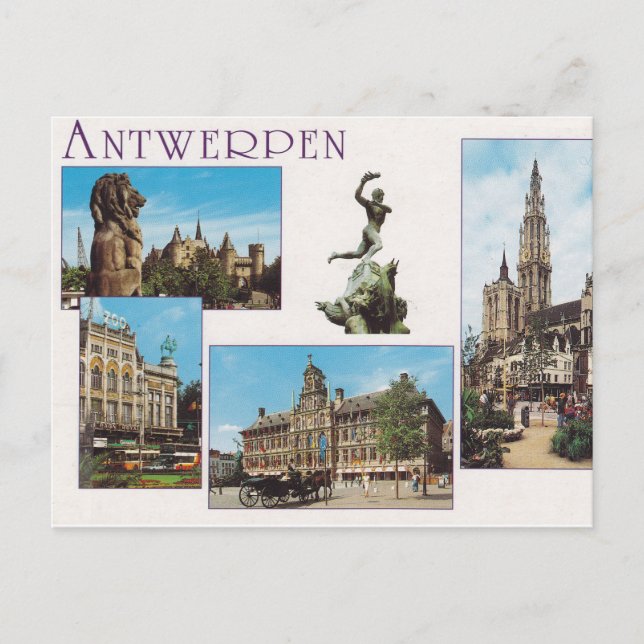 Antwerpen - Postcard (Front)
