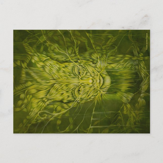 Anu/ Elemental Green Postcard (Front)