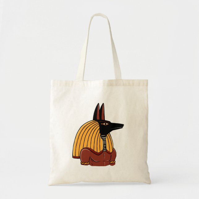 Anubis - Ancient Egyptian God Tote (Front)