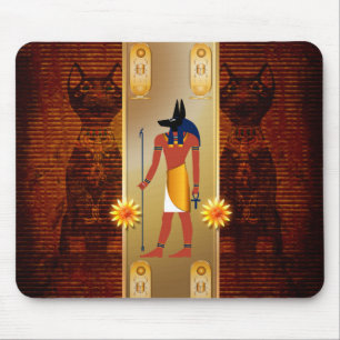 Anubis, ancient Egyptian Mouse Mat