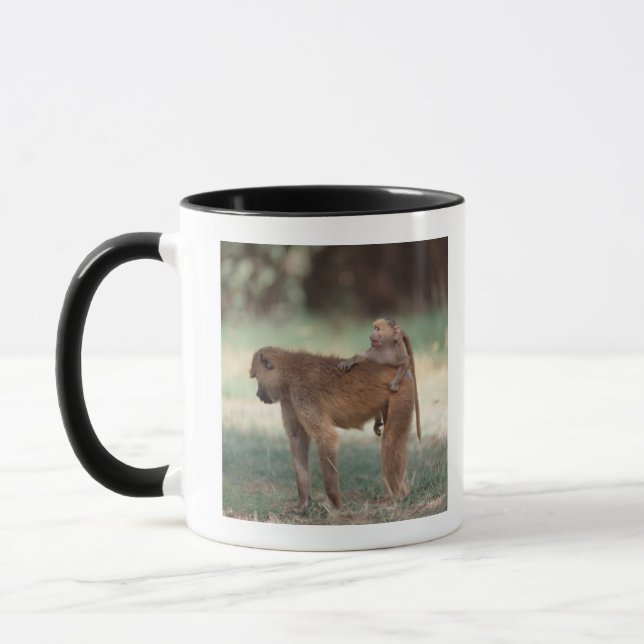Anubis Baboon Mug (Left)