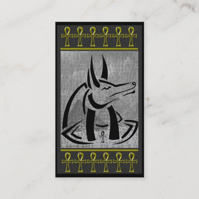 Anubis Business Card (Front)