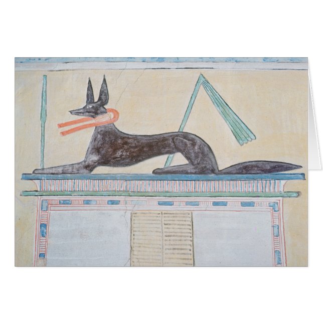 Anubis, Egyptian god of the dead (Front Horizontal)