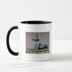 Anubis, Egyptian god of the dead from a chest Mug