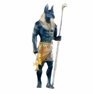Anubis Egyptian God Photo Sculpture Decoration