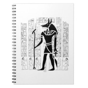 Anubis Egyptian Mythology Notebook