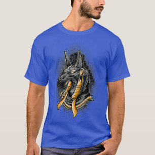 Anubis Egyptian Pyramids God Of The Dead Anpu Anci T-Shirt