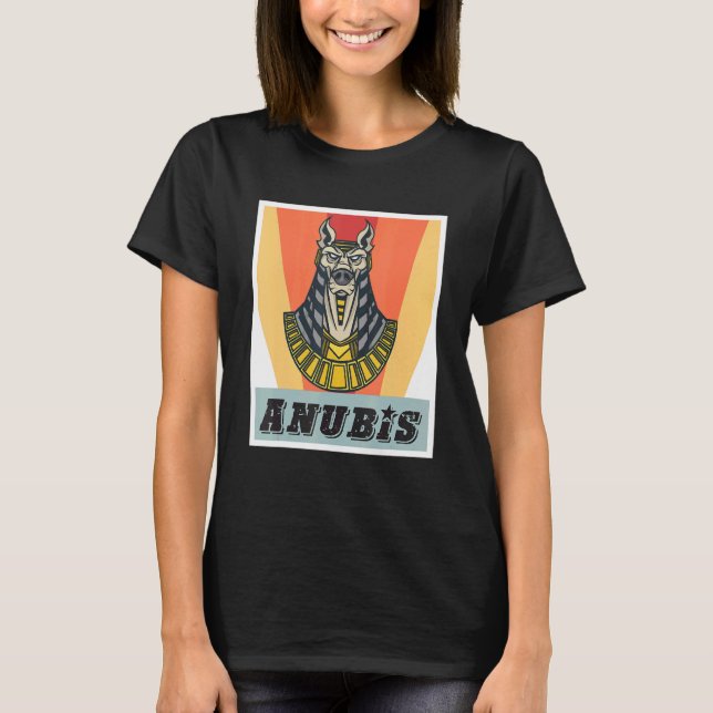 Anubis Egyptology God of Dead Egypt Pharaoh Sphinx T-Shirt (Front)