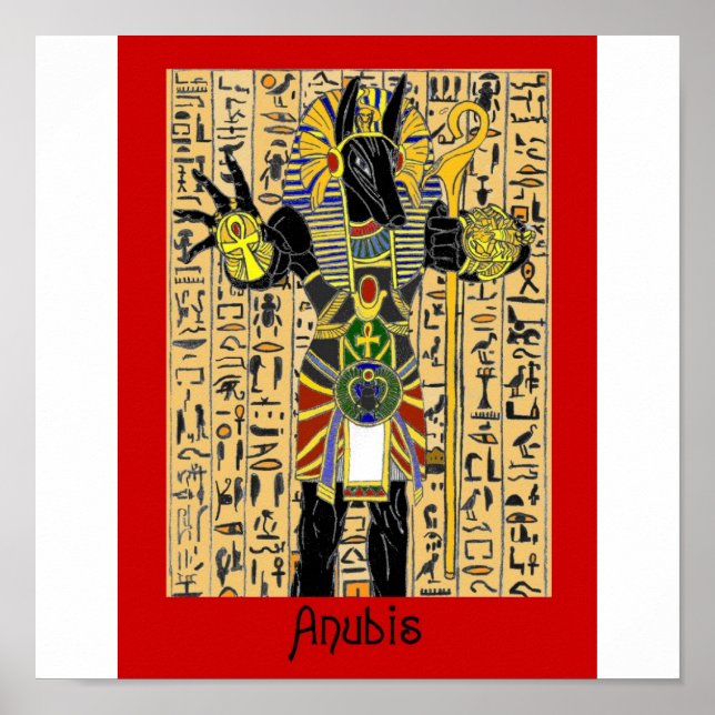 Anubis Giving Life Forever Poster (Front)