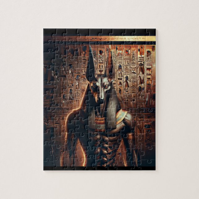 Anubis' Glory Jigsaw Puzzle (Vertical)