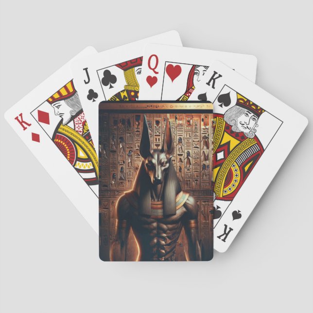 Anubis' Glory Playing Cards (Back)