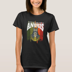 Anubis God of Dead Egypt Pharaoh Sphinx Egyptology T-Shirt