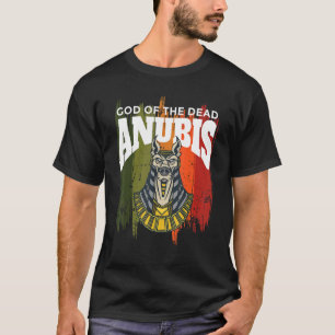 Anubis God of Dead Egypt Pharaoh Sphinx Egyptology T-Shirt