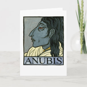 Anubis Greeting Card