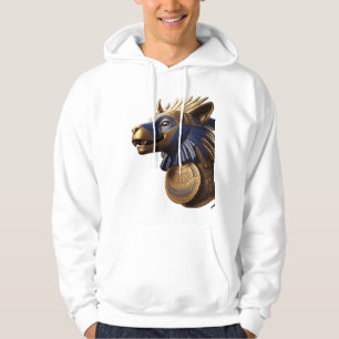 Anubis Head - Egyptian Deity Art Hoodie