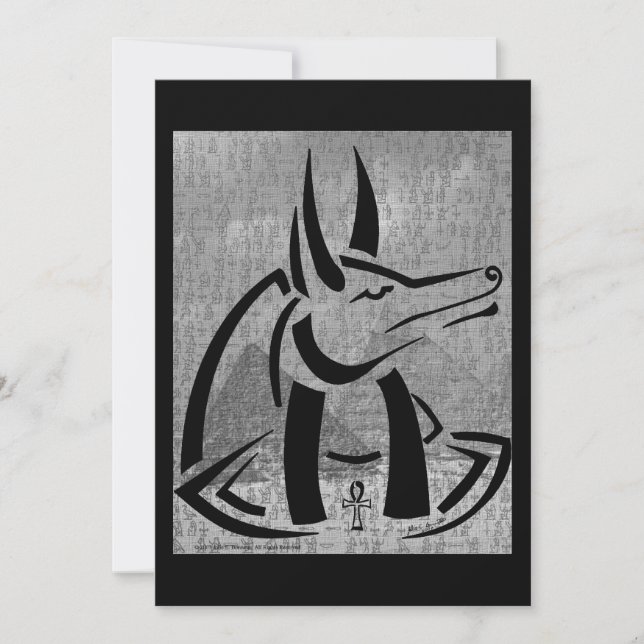 Anubis Invitation (Front)