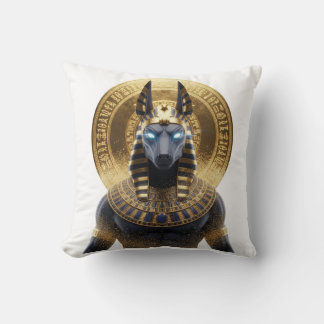 Anubis Jackal Pillow | Ancient Egyptian God Decora