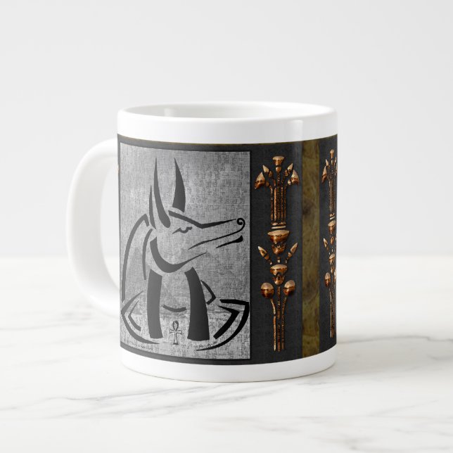 Anubis Jumbo Mug (Front Left)