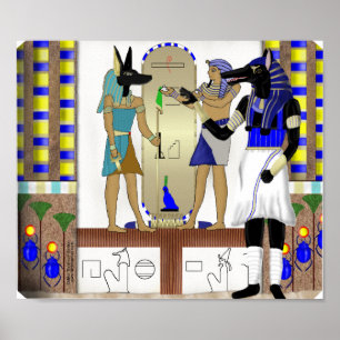 Anubis Looks On Poster