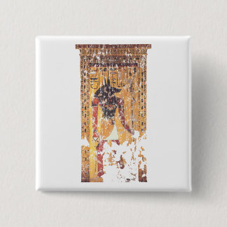 Anubis-Nefertari 15 Cm Square Badge