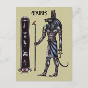 Anubis Postcard