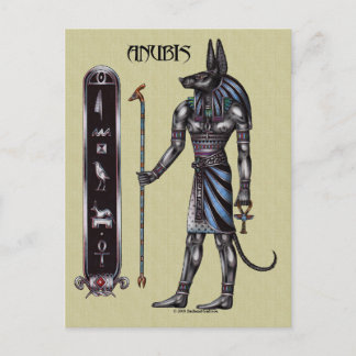 Anubis Postcard