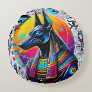 Anubis Round Cushion