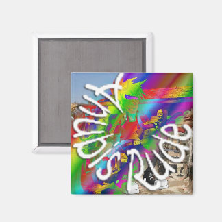 Anubis Rude Magnet Small