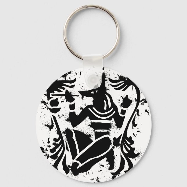 ANUBIS STAMP KEY RING (Front)