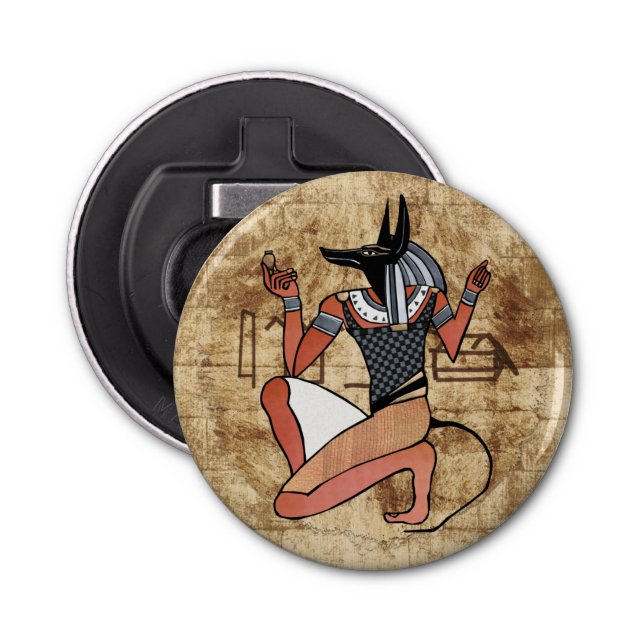 Anubis The Guardian Egyptian Bottle Opener (Front)