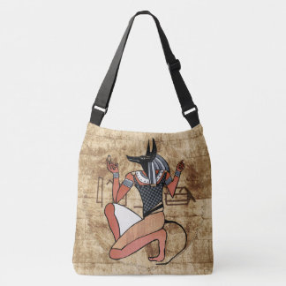 Anubis The Guardian Egyptian Crossbody Bag