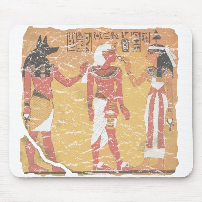 Anubis, Tut, Osiris Mouse Mat (Front)