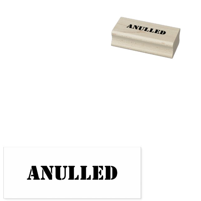 Anulled Stamp (Stamped)