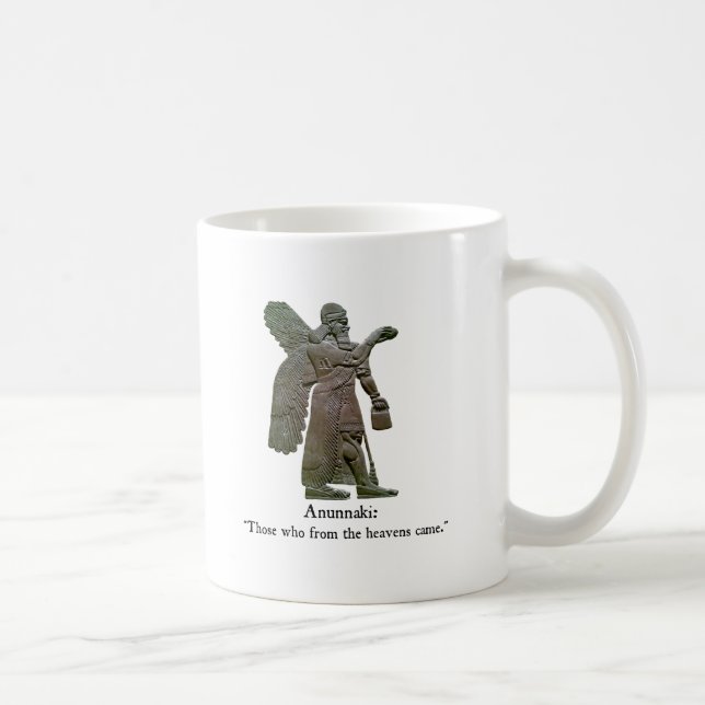 Anunnaki Ancient Aliens Coffee Mug (Right)