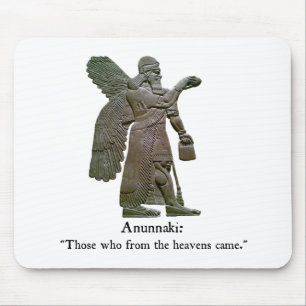 Anunnaki Ancient Aliens Mouse Mat