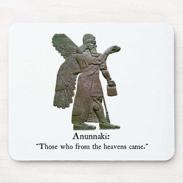 Anunnaki Ancient Aliens Mouse Mat (Front)