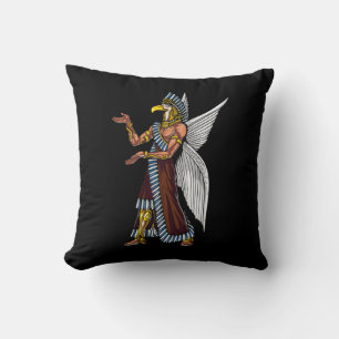 Anunnaki God Alien Conspiracy Sumerian Reptilians Cushion