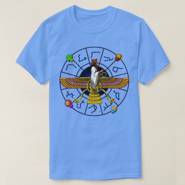 Anunnaki Gods Ancient Sumerian Mythology Sacred Ge T-Shirt (Design Front)