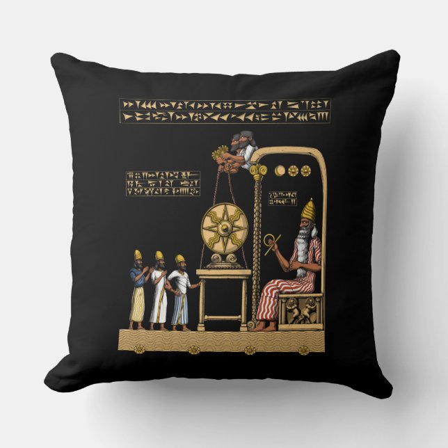 Anunnaki Gods Cushion (Front)