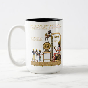 Anunnaki Gods Two-Tone Coffee Mug