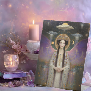 Anunnaki Star Goddess Ishtar High Frequency Art Pedestal Sign