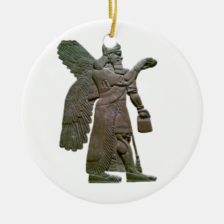 Anunnuki Ancient Sumerian Alien Extraterrestrial Ceramic Tree Decoration